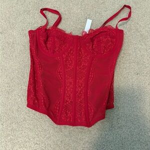 Urban outfitters corset top.